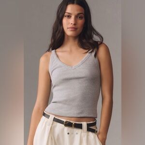 NWT Pilcro Scooped V-neck Tank size medium
